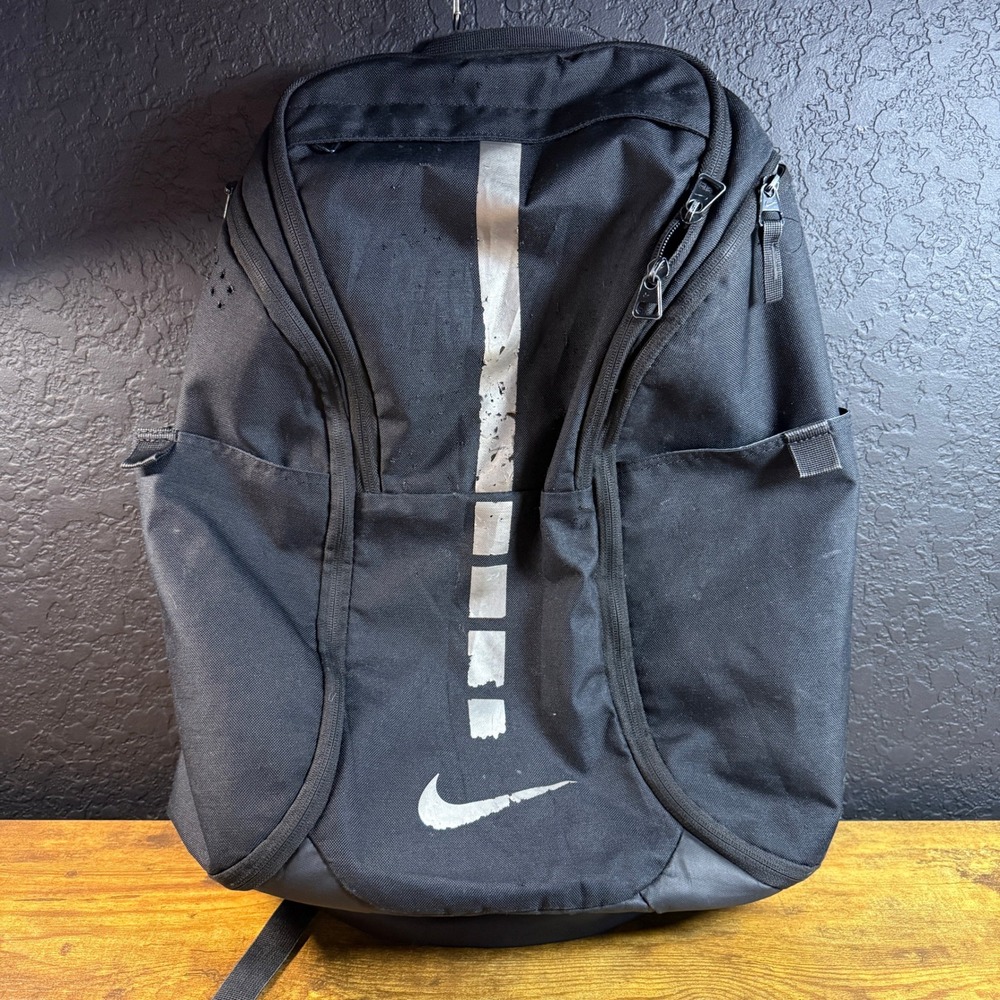 Nike Hoops Elite Pro BA5554-011 Black Polyester Backpack Mens Large